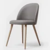 Gray Chair With Wood